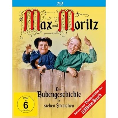 Abbildung von Max und Moritz (1956) (Filmjuwelen / Förster Film Märchen + Wilhelm Busch Doku)