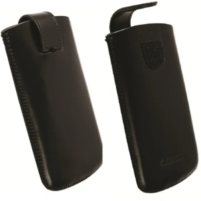 Abbildung von Krusell Aspero Pouch 95384 Leder Etui Größe 3XL schwarz