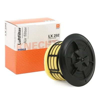 Abbildung von MAHLE ORIGINAL LX 292 Luftfilter 112,5 185,0 Filtereinsatz CITROËN: 2CV Limousine, Dyane Schrägheck