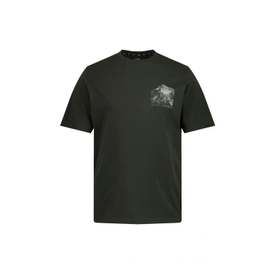 Abbildung von JP 1880 Herren Ski, T shirt, Rückenprint,, 1/2, Anthrazit, 5XL Große Größen EU