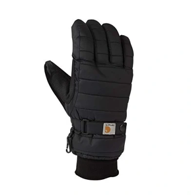 Abbildung von Carhartt Damen Quilts Handschuhe für kaltes Wetter, Schwarz, Medium