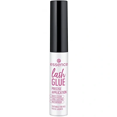 Abbildung von essence lash GLUE, Fake Lashes Zubehör, transparent, langanhaltend, vegan, wasserfest, Mikroplastik Partikel frei (4,7g)