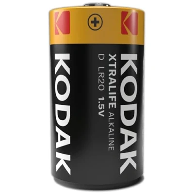Abbildung von Kodak D Zellen Batterien 8 Stück Einweg Alkalibatterie, LR20 1,5 V
