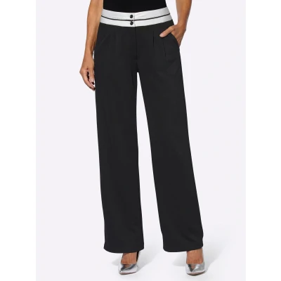 Abbildung von Classic Basics Bundfaltenhose