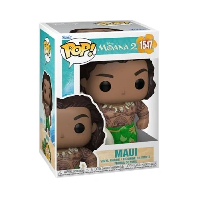 Abbildung von Funko Pop! Disney: Moana 2 Maui Vaiana Vinyl Sammelfigur Geschenkidee Offizielle Handelswaren Spielzeug Für Kinder und Erwachsene Movies Fans Modellfigur Sammler