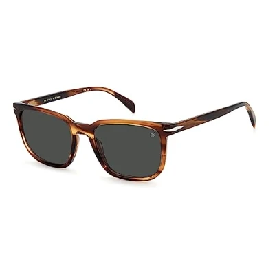 Abbildung von David Beckham Unisex Db 1076/s Sunglasses, KVI/IR Striped BRWN, 54