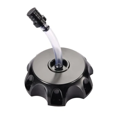 Abbildung von GOOFIT Performance Racing Benzin Tankdeckel Ersatz für 50cc 70cc 90cc 110cc 125cc Taotao Kazuma Coolste Dirtbike Motorcycle Pitbike Schwarz