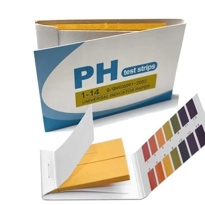 Abbildung von 160x ph Teststreifen Testpapier Lackmuspapier Wertebereich 1 14 mit Farbvergleichsskala (2x 80er Pack))