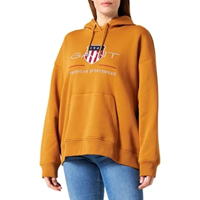 Abbildung von Gant Sweater Damen Sweatshirt REGULAR ARCHIVE SHIELD HOODIE