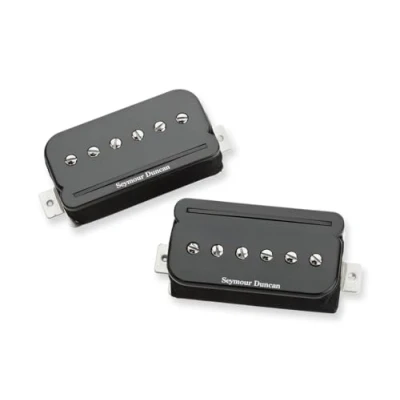 Abbildung von Seymour Duncan SHPR 1S Humbucker P Rail Pickup Kit für E Gitarre Schwarz