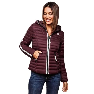 Abbildung von Navahoo Kimuk PRC Übergangsjacke, Damen, Größe: 3XL, Burgundy