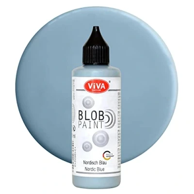 Abbildung von Blob Paint, Nordisch Blau