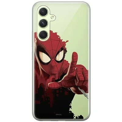 Abbildung von ERT GROUP Handyhülle für Samsung A54 5G Original und offiziell Lizenziertes Marvel Muster Spider Man 006 optimal an die Form des Handy angepasst, teilweise transparent