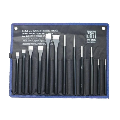 Abbildung von SW Stahl 82660L Splinttreiber Satz 12 12x165, 15.5x175, 19.5x200, 22x205, 22x255, 25.5x250, 3x150, 5.5x255, 9.5x255