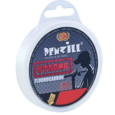 Abbildung von WFT Penzill Strong Fluorocarbon 100m Vorfachschnur, Durchmesser/Tragkraft:0.20mm / 3.1kg Tragkraft