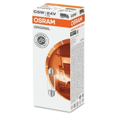 Abbildung von OSRAM ORIGINAL LINE 6423 Glühlampe, Kennzeichenleuchte 24 5 C5W SV8.5 8