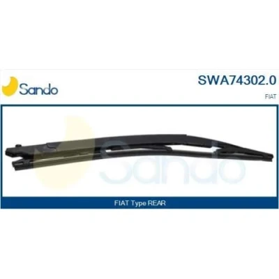Abbildung von Scheibenwischerarm Casco CWA74302AS hinten FIAT: Stilo Schrägheck, Brava Schrägheck