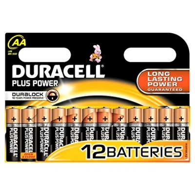 Abbildung von Duracell Plus Power Alkaline Batterien AA (MN1500/LR6) 12 Stück Special Offer Pack