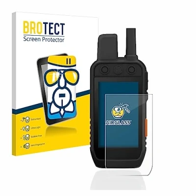 Abbildung von BROTECT Schutzglas für Garmin Alpha 200 K Schutzfolie Panzer Folie Glas [Extrem Kratzfest 9H, Anti Fingerprint, Ultra Transparent]