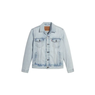 Abbildung von Levi&#039;s THE trucker Jacket Jeansjacke, Herren, Größe: XS, New light