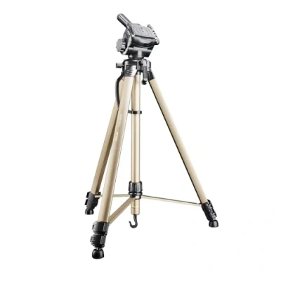 Abbildung von Walimex WT 3570 Basic Stativ (Aluminium, 63 168 cm, 1495 g, inkl. 3D Neiger, Schnellwechselplatte und praktischer Transporttasche) bronze