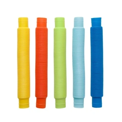 Abbildung von alldoro Spiel, 60332, 5er Set Flexi Tubes Ø 3 cm, ausziehbare Stretchrohre