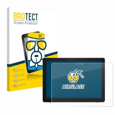 Abbildung von BROTECT Schutzglas für Dell Latitude 7200 2 in 1 Schutzfolie Panzer Folie Glas [Extrem Kratzfest 9H, Anti Fingerprint, Ultra Transparent]