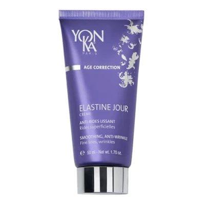 Abbildung von Elastine Jour Cream Yonka 50 ml Anti Aging Feuchtigkeits Tagescreme für das Gesicht, mit Vitamin C und Elastinpeptiden Nachgewiesene Ergebnisse unter Dermatologischer Kontrolle!