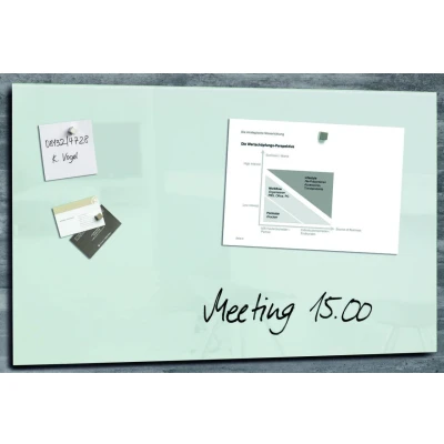 Abbildung von Sigel Magnettafel, Glas Magnetboard artverum® 78x48 MagnetTafel