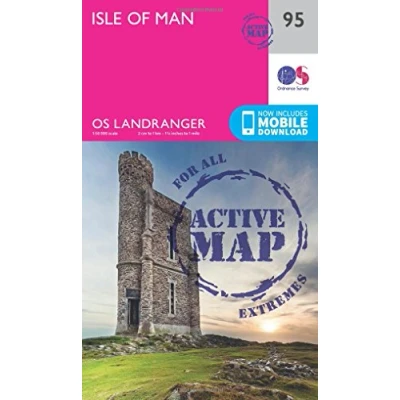 Abbildung von Isle of Man (OS Landranger Active Map, Band 95)
