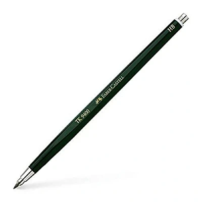 Abbildung von FABER CASTELL 139400 Fallminenstift TK 9400, Minenstärke: 2 mm, Härtegrad: HB, Schaftfarbe: grün