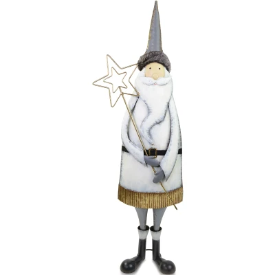 Abbildung von RIFFELMACHER &amp; WEINBERGER Weihnachtsmann &quot;Weihnachtsdeko&quot;, Aus Metall, Höhe ca. 77 cm