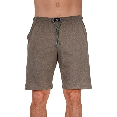 Abbildung von Haasis Bodywear 1919 MIT Seitentaschen GOTS Zertifizie Nachtwäsche Hose, Herren, Größe: XL, Olivmeliert