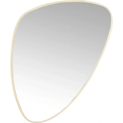 Abbildung von Kare Design Spiegel Jetset Gold, Spiegel, Wandspiegel für Wohnzimmer, Schlafzimmer, Flurspiegel, Dekospiegel, 83x56x4 cm (H/B/T)