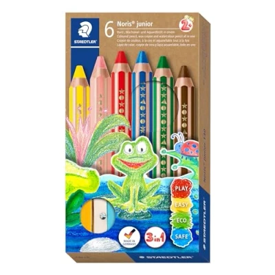 Abbildung von STAEDTLER Buntstift Noris® junior 140 3 in 1 Kindermalstifte