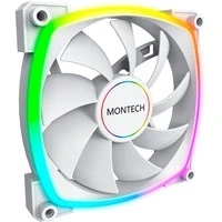 Abbildung von Montech AX 140 ARGB Standard Fan 1600PWM High End Durability Silent Performance and Stunning Design (140mm White)
