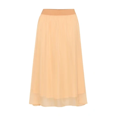 Abbildung von Saint Tropez Coralsz Alinienrock, Damen, Größe: Large, Apricot nectar