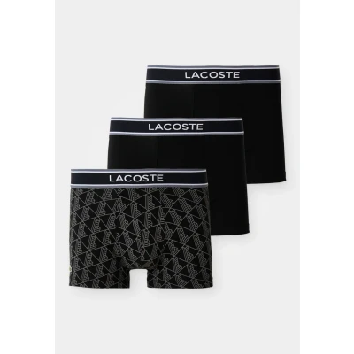 Abbildung von Lacoste 3 PACK Panties, Herren, Größe: Large, Black