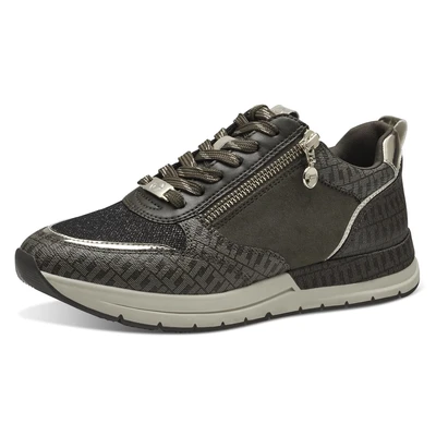 Abbildung von Tamaris Sneaker low, Damen, Größe: 39, Olive comb Schuhe