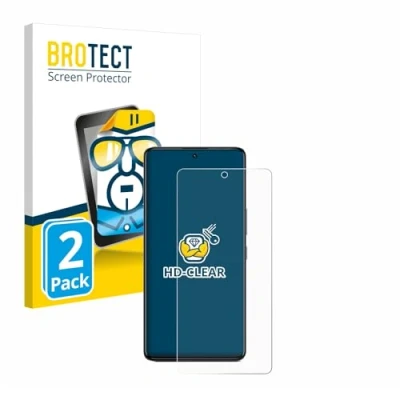 Abbildung von BROTECT (2 Stück Schutzfolie für Infinix GT 20 Pro Displayschutz Folie Ultra Klar