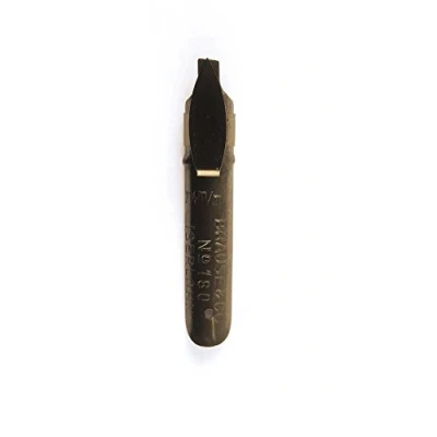 Abbildung von Brause 18025B Packung, mit 50 Feder Bandzug, 2, 5 mm, ideal für gotische Buchstaben, die Kalligraphie, 1 Pack