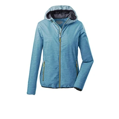 Abbildung von Killtec Damen Funktionsjacke/Regenjacke mit Kapuze, packbar Trin WMN JCKT C, aqua, 34, 36864 000