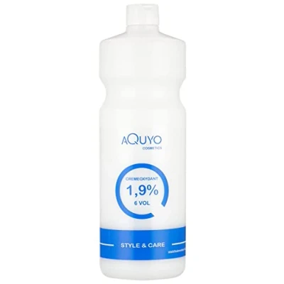 Abbildung von Creme Oxydant Entwickler 1,9% 1000ml (6 Volumen) für Haarfärbung, Haartönung oder Blondierung Oxidationscreme mit Wasserstoffperoxid H2O2 Oxidant ist frei von Duftstoffen