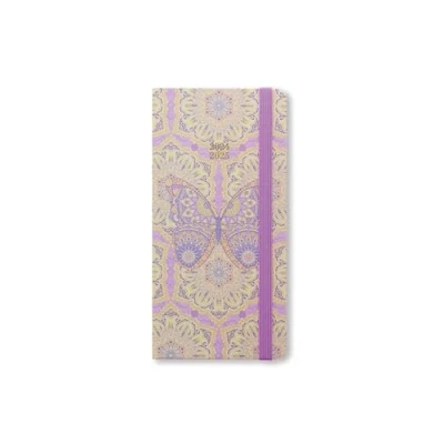 Abbildung von Letts of London Paisley Slim Schülerkalender 2024/2025 Wochenansicht Schmetterling