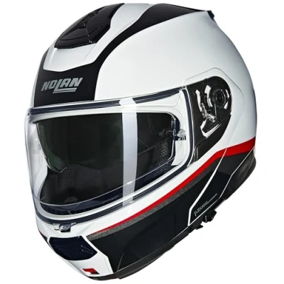 Abbildung von NOLAN HELMET N100 6 INCOGNITO 344 M, White/Red/Black