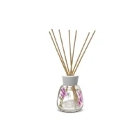 Abbildung von Yankee Candle Signature Diffusor mit Rattanstäbchen Wild Orchid 100ml bis zu 10 Wochen Duft Recycelbare Verpackung Perfekte Geschenke für Frauen