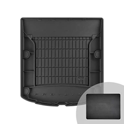 Abbildung von FROGUM ProLine 3D Gummimatte Exklusive Auto Kofferraummatte Kofferraumwanne für Audi A5 Sportback F5 ab 2016 Bequemer Organiser Die höchsten Kanten