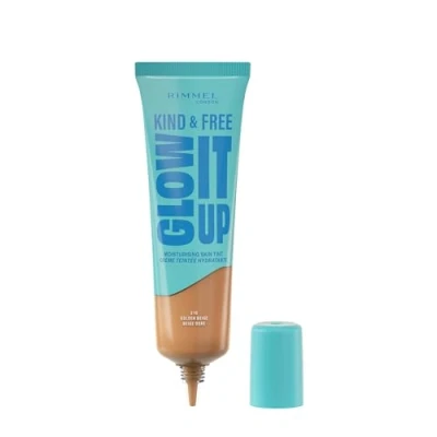 Abbildung von Rimmel Kind &amp; Free Glow It Up Moisturising Skin Tint Golden Beige