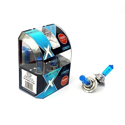 Abbildung von BLUETECH H7 + W5W GLÜHLAMPEN 12V 55W 5W Standlicht Extrem Blue Xenon Optik