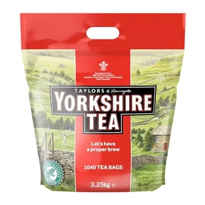 Abbildung von Yorkshire Tea Erfrischender, Kräftiger, Schwarzer Englischer Tee Aus Verantwortungsvollen Quellen 1040 Teebeutel